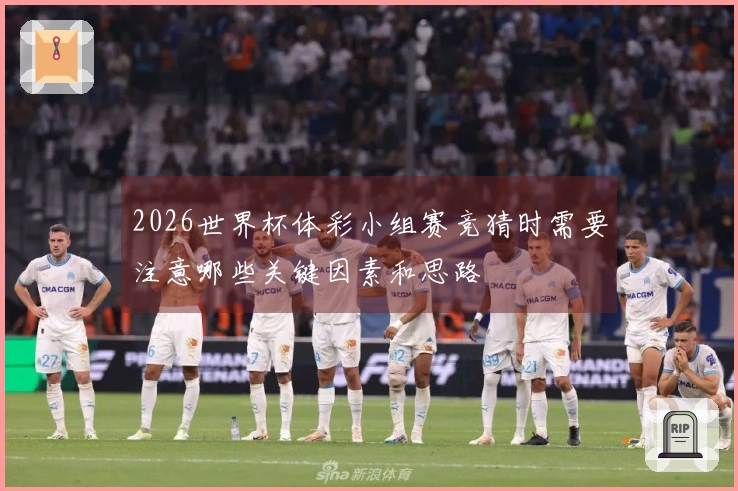 2026世界杯体彩小组赛竞猜时需要注意哪些关键因素和思路